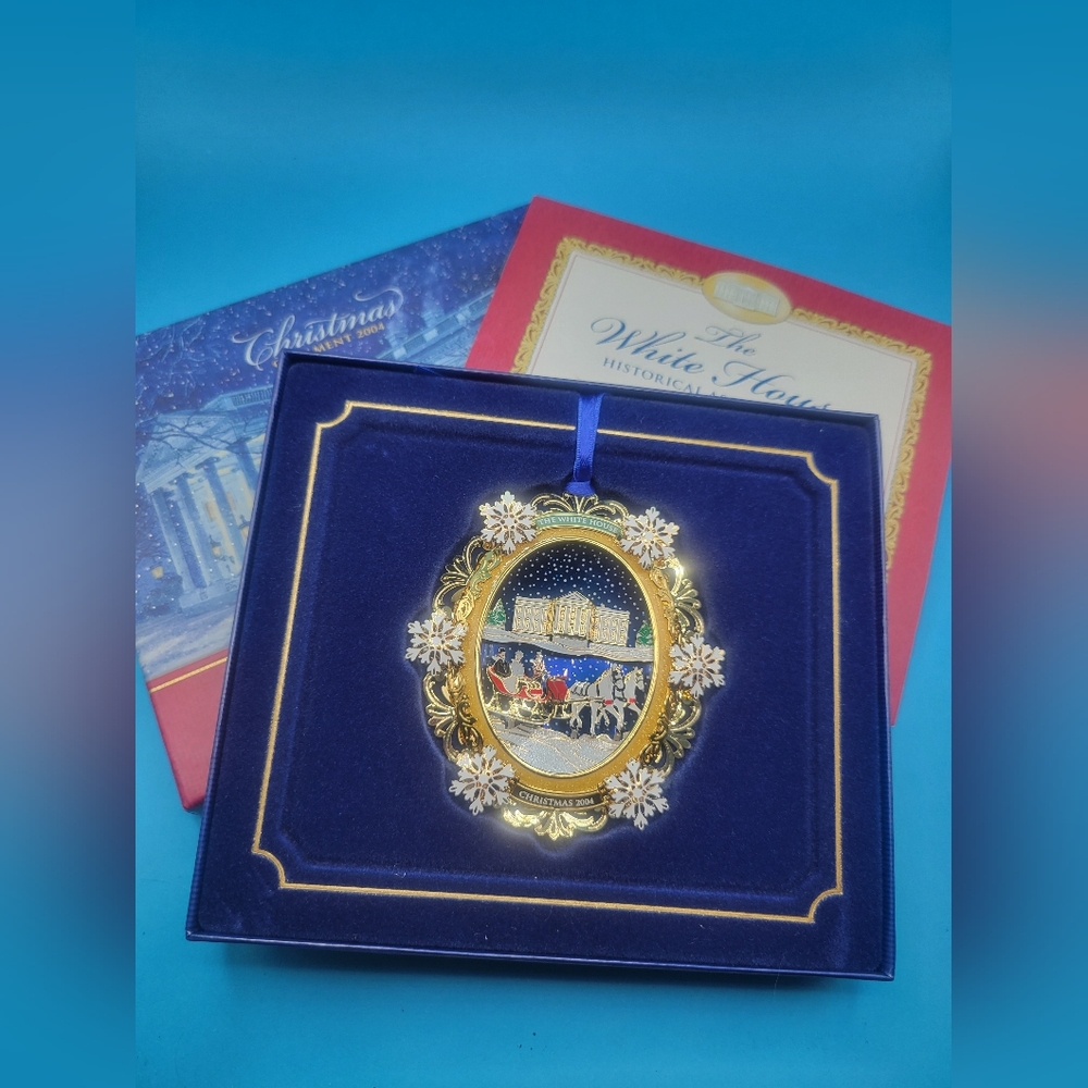2004 White House Historical Christmas Ornament